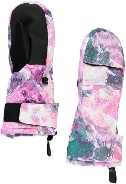 Spyder Kids' Bitsy Girls' Cubby Mitt 2020-2021 10 Spyder Kids' Bitsy Girls' Cubby Mitt 2020-2021 -Ski clothing for me! 197066 129 downhill dots print gallery1 final