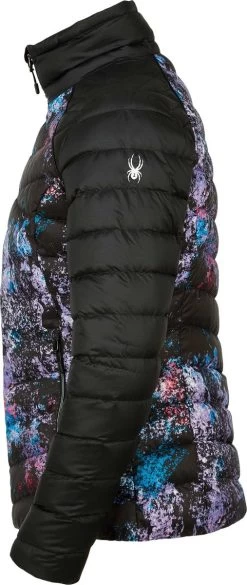 Spyder Ladies' Timeless LTD Down Insulated Jacket 2020-2021 -Ski clothing for me! 204127 537 clarity gallery2 final
