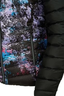 Spyder Ladies' Timeless LTD Down Insulated Jacket 2020-2021 -Ski clothing for me! 204127 537 clarity gallery3 final