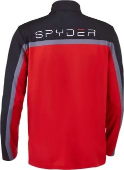 Spyder Men's Vortex Quarter Zip T-Neck 2020-2021 18 Spyder Men's Vortex Quarter Zip T-Neck 2020-2021 -Ski clothing for me! 205034 600 red gallery1 final