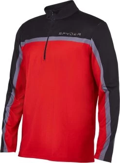 Spyder Men's Vortex Quarter Zip T-Neck 2020-2021 19 Spyder Men's Vortex Quarter Zip T-Neck 2020-2021 -Ski clothing for me! 205034 600 red gallery2 final