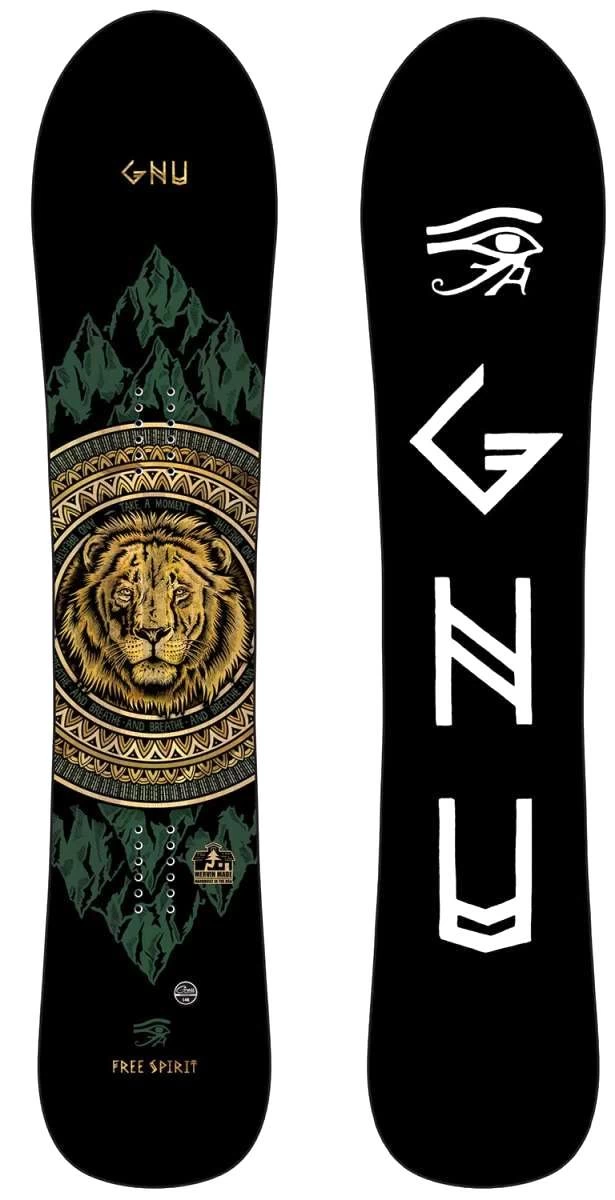 GNU Ladies Free Spirit Snowboard 2022-2023 3 GNU Ladies Free Spirit Snowboard 2022-2023