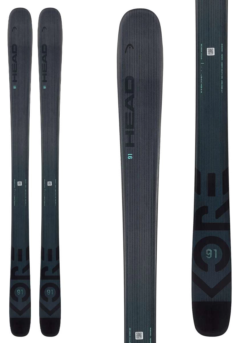 Head Ladies Kore 91 Flat Skis 2021-2022 3 Head Ladies Kore 91 Flat Skis 2021-2022