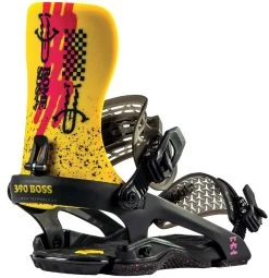 Rome 390 Boss Snowboard Bindings 2022-2023