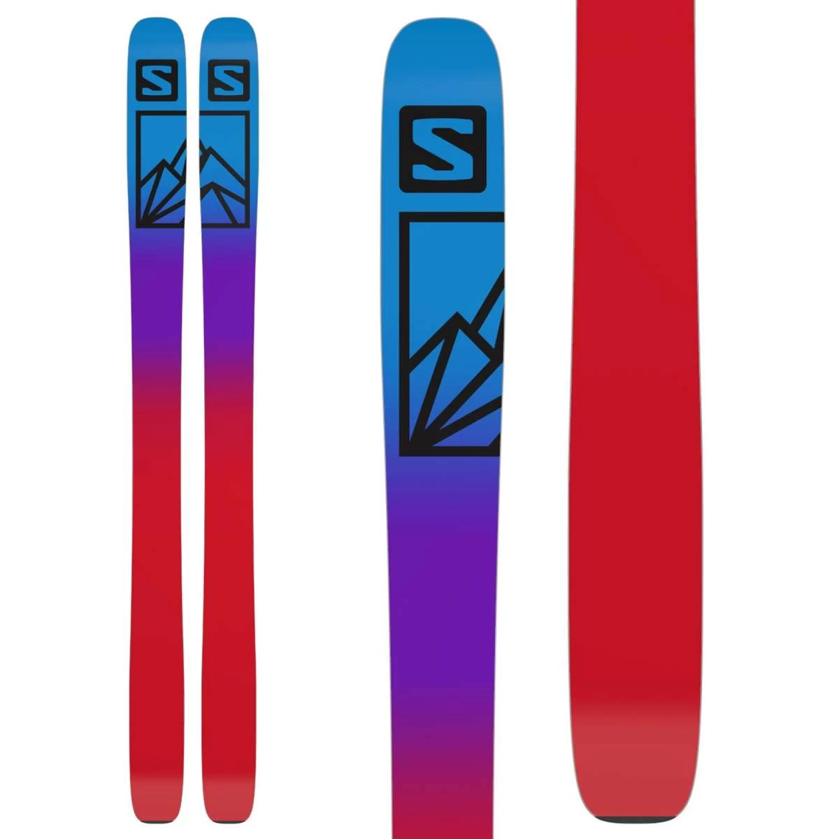 Salomon QST Blank 112 Flat Ski 2022-2023 4 Salomon QST Blank 112 Flat Ski 2022-2023 - Image 2