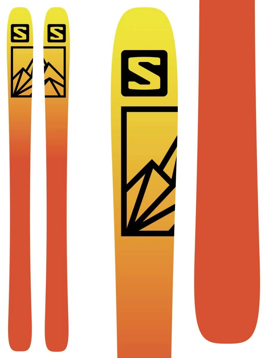 Salomon QST 106 Flat Ski 2021-2022 4 Salomon QST 106 Flat Ski 2021-2022 - Image 2