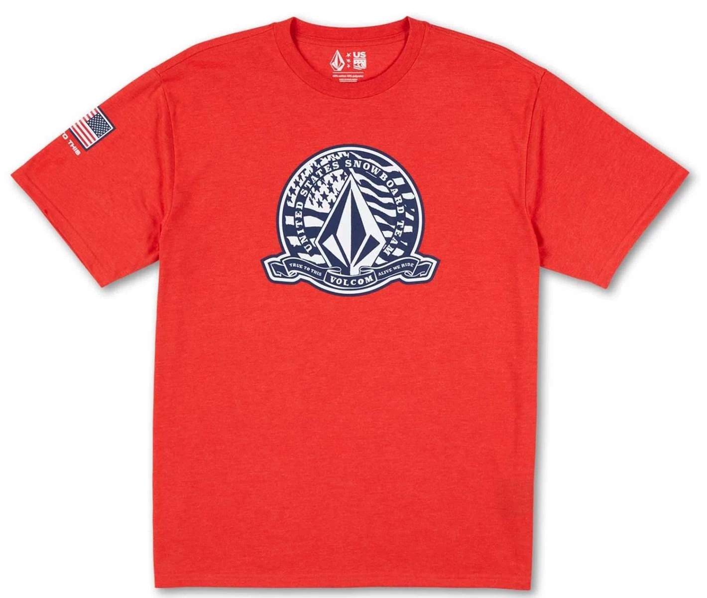Volcom True To This USST Short Sleeve Tee 2021-2022 5 Volcom True To This USST Short Sleeve Tee 2021-2022 - Image 3