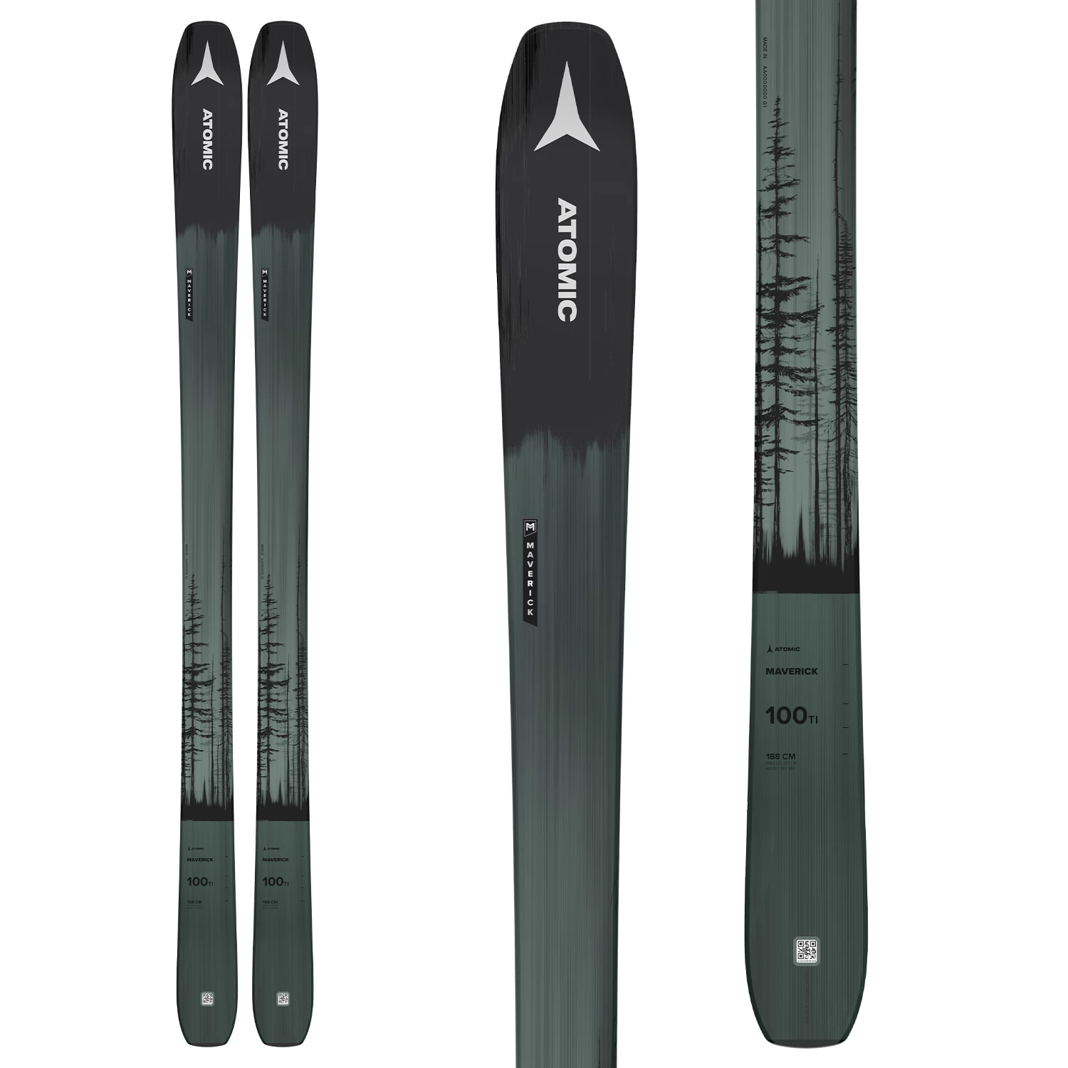 Atomic Maverick 100 Ti Flat Ski 2021-2022 3 Atomic Maverick 100 Ti Flat Ski 2021-2022