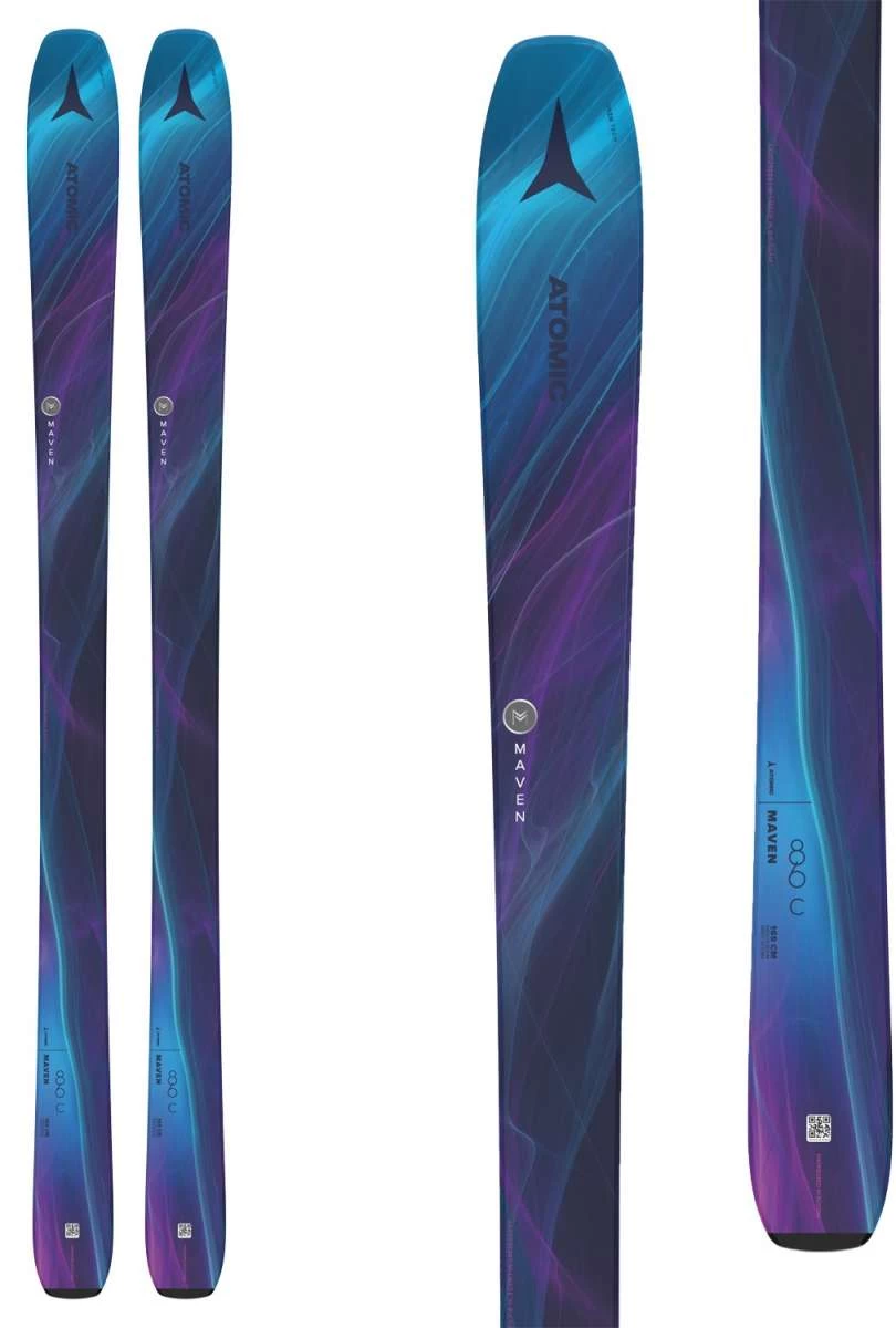 Atomic Ladies Maven 86 C Flat Ski 2023-2024 3 Atomic Ladies Maven 86 C Flat Ski 2023-2024