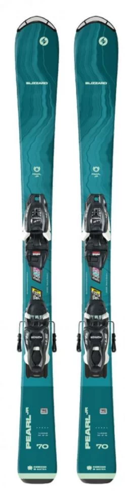 Blizzard Junior's Pearl Jr System Ski With FDT 4.5 Ski Bindings 2022-2023