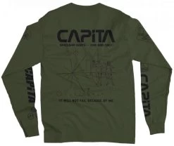 CAPiTA Spaceship Long Sleeve Shirt 2022-2023 -Ski clothing for me! capita spaceship long sleeve shirt 2022 2023 ski pro 474050089