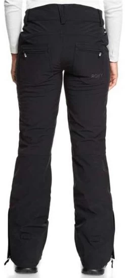 Roxy Ladies Creek Short Shell Snow Pants 2020-2021 -Ski clothing for me! creek pant short ladies 01w trueblack gallery3