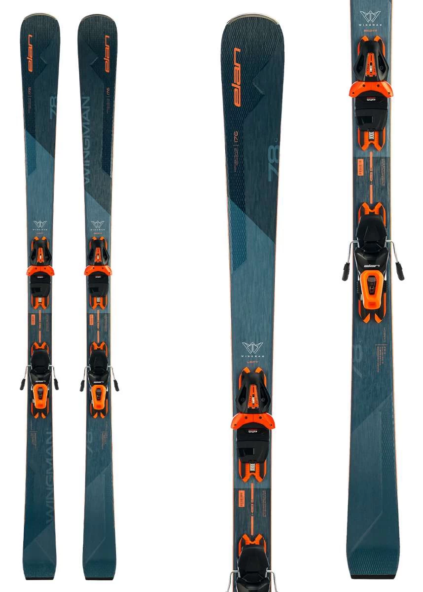 Elan Wingman 78 C Skis With PS ELX 10.0 GW Bindings 2022-2023 3 Elan Wingman 78 C Skis With PS ELX 10.0 GW Bindings 2022-2023