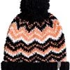 Roxy Juniors' Girls' Ivalo Pom-Pom Beanie 2019-2020 -Ski clothing for me! ergha03133 ivalogirlbeanie kvj0 true black final 1