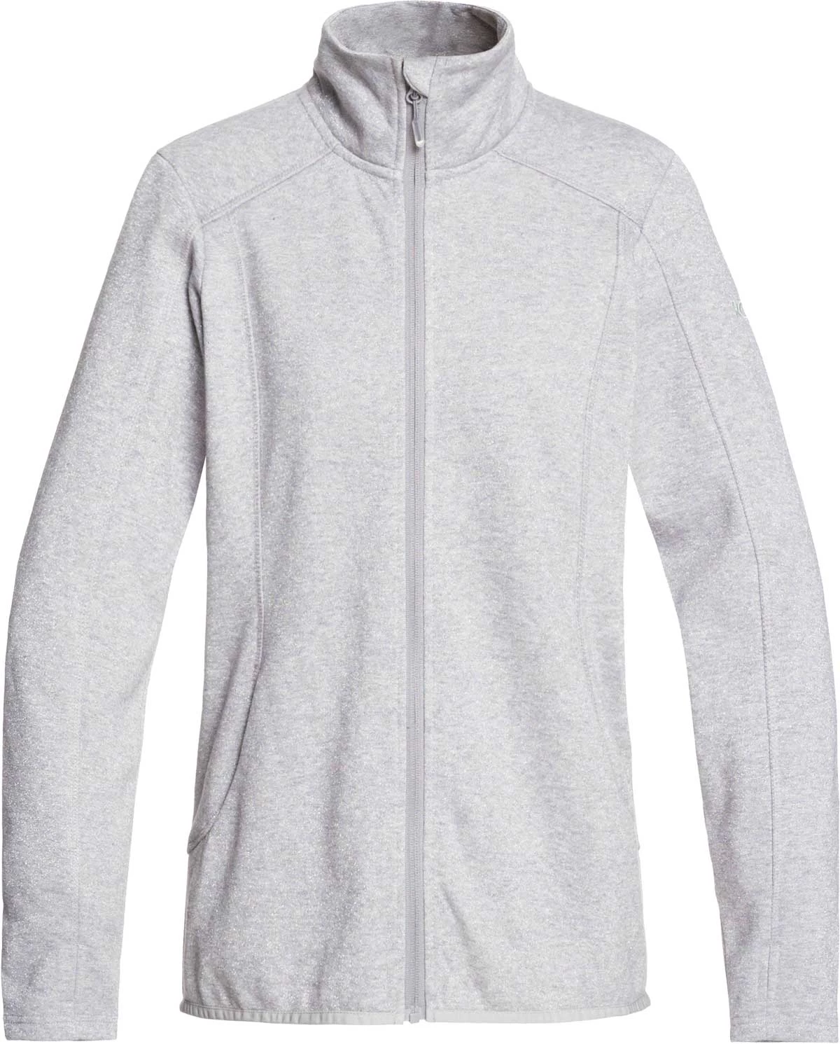 Roxy Ladies' Harmony Shimmer Zip-Up Mock Neck Fleece 2019-2020 3 Roxy Ladies' Harmony Shimmer Zip-Up Mock Neck Fleece 2019-2020