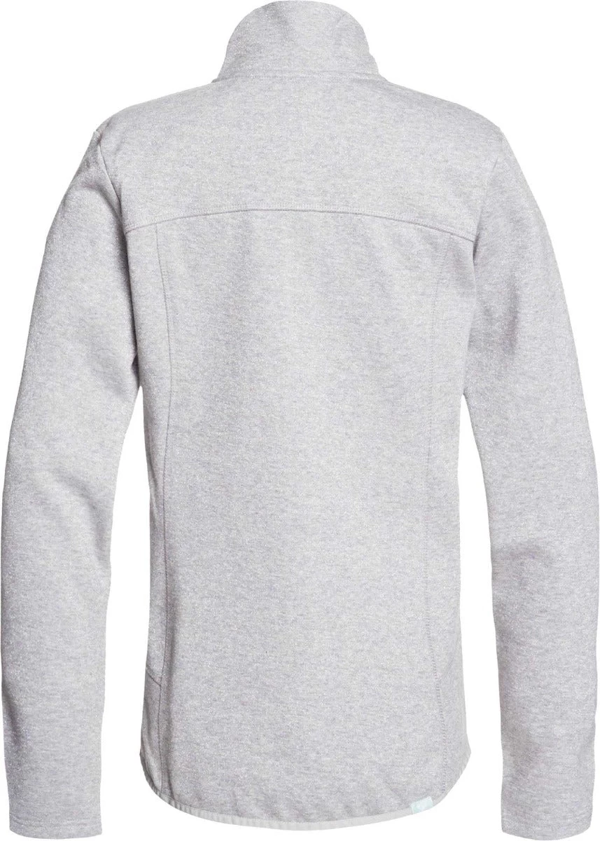 Roxy Ladies' Harmony Shimmer Zip-Up Mock Neck Fleece 2019-2020 4 Roxy Ladies' Harmony Shimmer Zip-Up Mock Neck Fleece 2019-2020 - Image 2