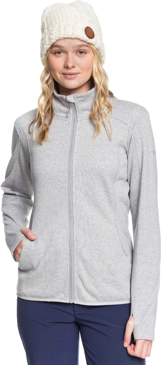 Roxy Ladies' Harmony Shimmer Zip-Up Mock Neck Fleece 2019-2020 5 Roxy Ladies' Harmony Shimmer Zip-Up Mock Neck Fleece 2019-2020 - Image 3