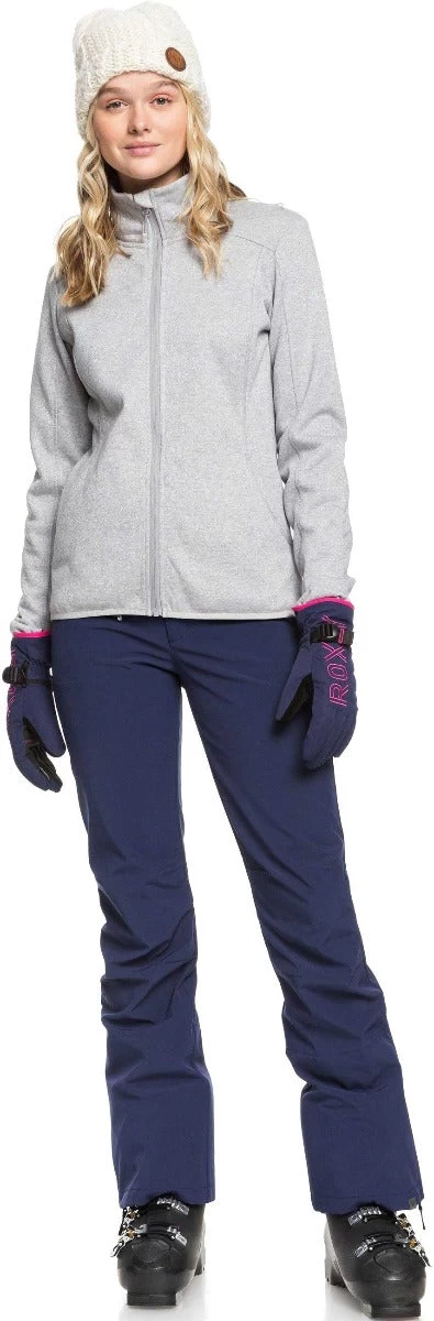 Roxy Ladies' Harmony Shimmer Zip-Up Mock Neck Fleece 2019-2020 8 Roxy Ladies' Harmony Shimmer Zip-Up Mock Neck Fleece 2019-2020 - Image 6