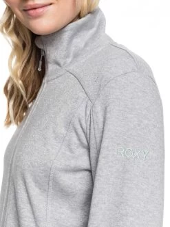 Roxy Ladies' Harmony Shimmer Zip-Up Mock Neck Fleece 2019-2020 20 Roxy Ladies' Harmony Shimmer Zip-Up Mock Neck Fleece 2019-2020 -Ski clothing for me! erjft03962 harmonyshimmer sjeh heather grey gallery8 final
