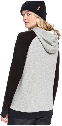 Roxy Ladies' Liberty Pullover Technical Hoodie 2019-2020 28 Roxy Ladies' Liberty Pullover Technical Hoodie 2019-2020 -Ski clothing for me! erjft03970 libertyhoodie sjeh heather grey gallery5 final