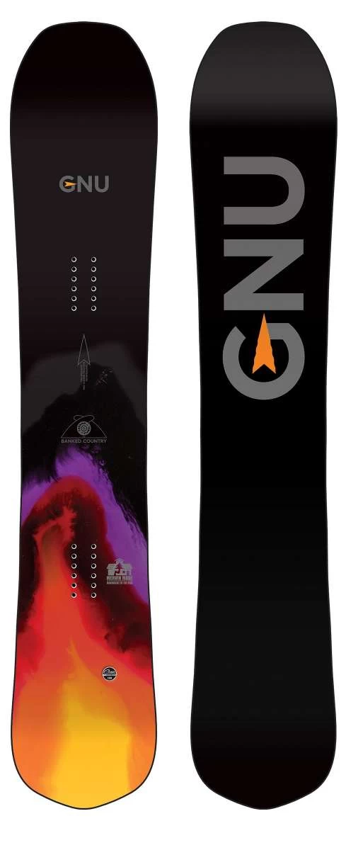 GNU Banked Country Snowboard 2022-2023 3 GNU Banked Country Snowboard 2022-2023