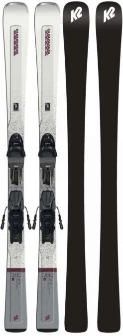 K2 Ladies Disruption 75 System Ski With Marker ERP 10 Quikclik Ski Bindings 2022-2023