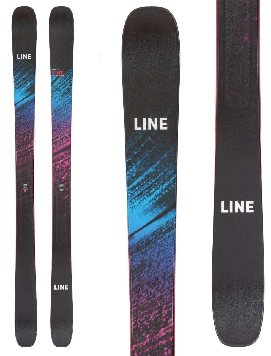 Line Blend 100 Flat Skis 2022-2023 3 Line Blend 100 Flat Skis 2022-2023