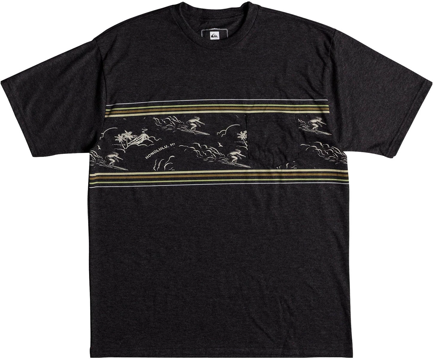 Quiksilver Men's Waterman Maitai Band Pocket Short Sleeve T-Shirt 2018 4 Quiksilver Men's Waterman Maitai Band Pocket Short Sleeve T-Shirt 2018 - Image 2