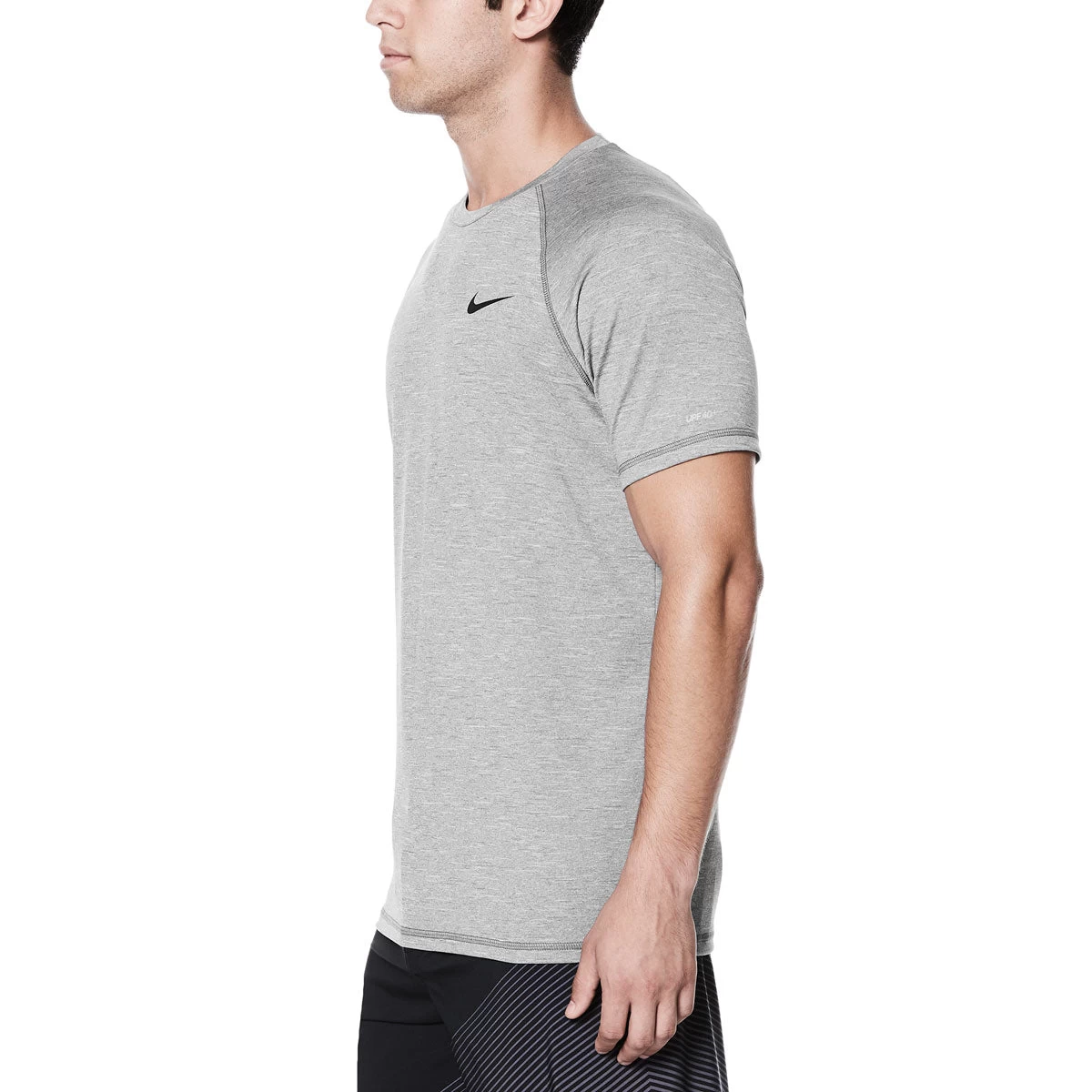 Nike Swim Men's Hydroguard Heather Short Sleeve T-Shirt 8 Nike Swim Men's Hydroguard Heather Short Sleeve T-Shirt - Image 6