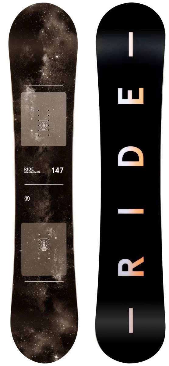 Ride Ladies Heartbreaker Snowboard 2021-2022 3 Ride Ladies Heartbreaker Snowboard 2021-2022