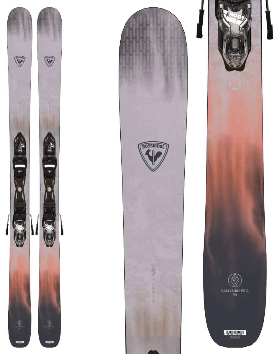Rossignol Ladies Rallybird 90 Pro System Ski With Xpress 10W GW Ski Bindings 2022-2023