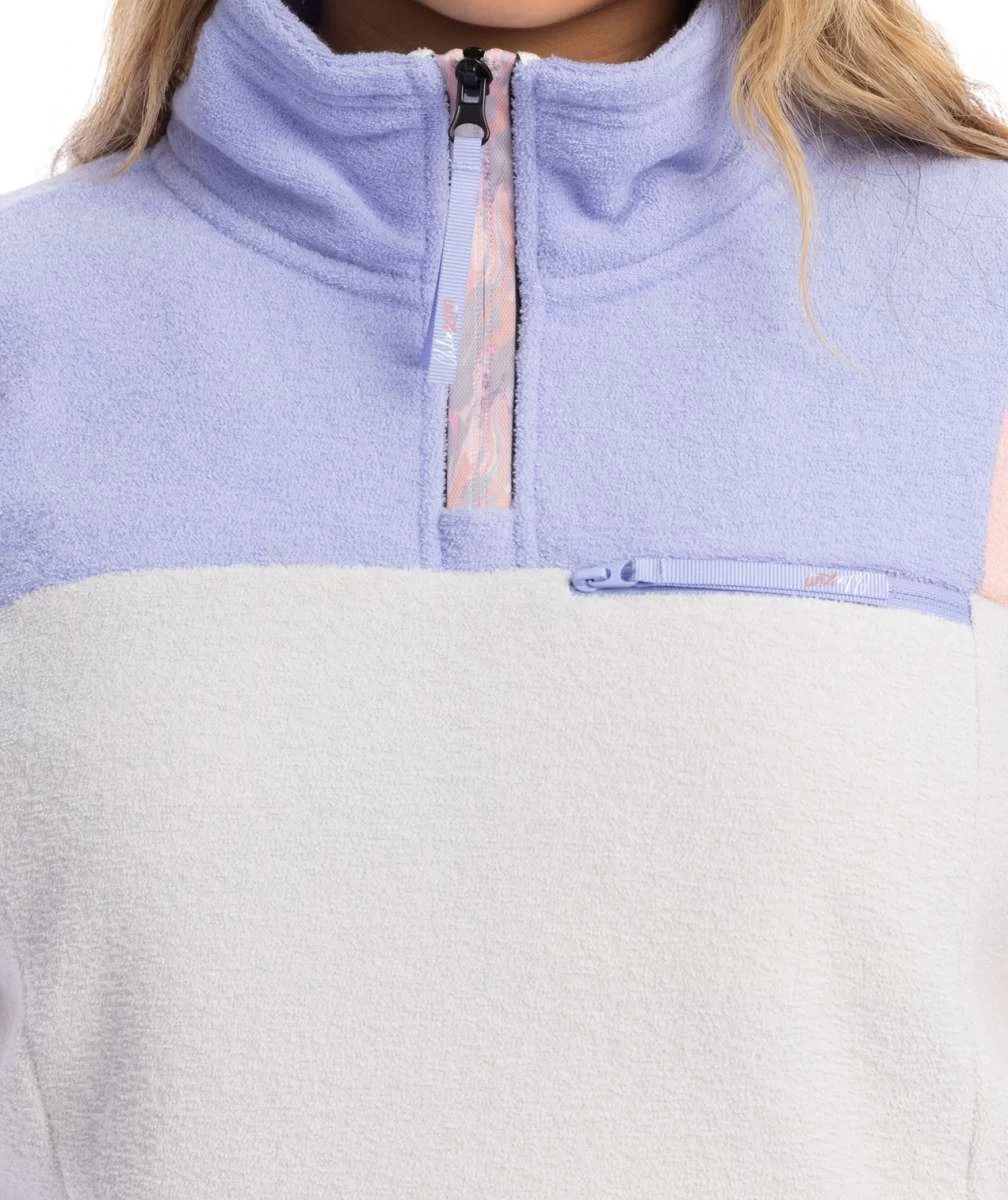 Roxy Ladies Chloe Kim Zip Fleece Top 2022-2023 - Image 4