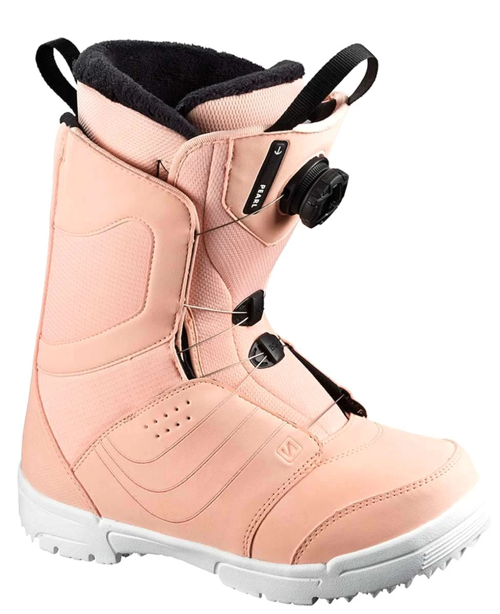 Salomon Ladies Pearl BOA Snowboard Boots 2020-2021 3 Salomon Ladies Pearl BOA Snowboard Boots 2020-2021