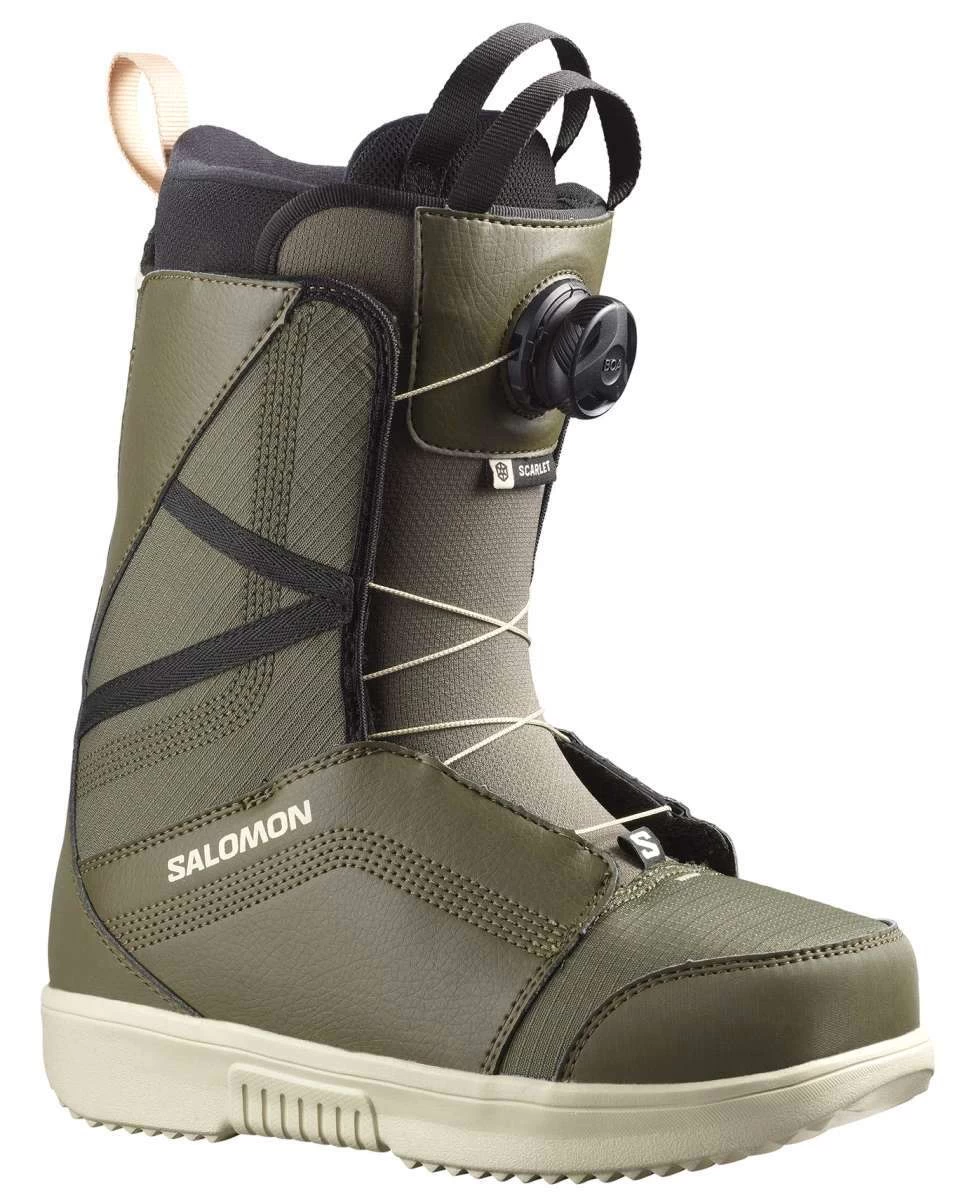 Salomon Ladies Scarlet BOA Snowboard Boot 2022-2023 3 Salomon Ladies Scarlet BOA Snowboard Boot 2022-2023