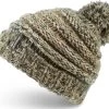 Dakine Ladies' Scrunch Pom Beanie 2020-2021 -Ski clothing for me! scrunch juniper mix 610934385847 10000837 junipermix final