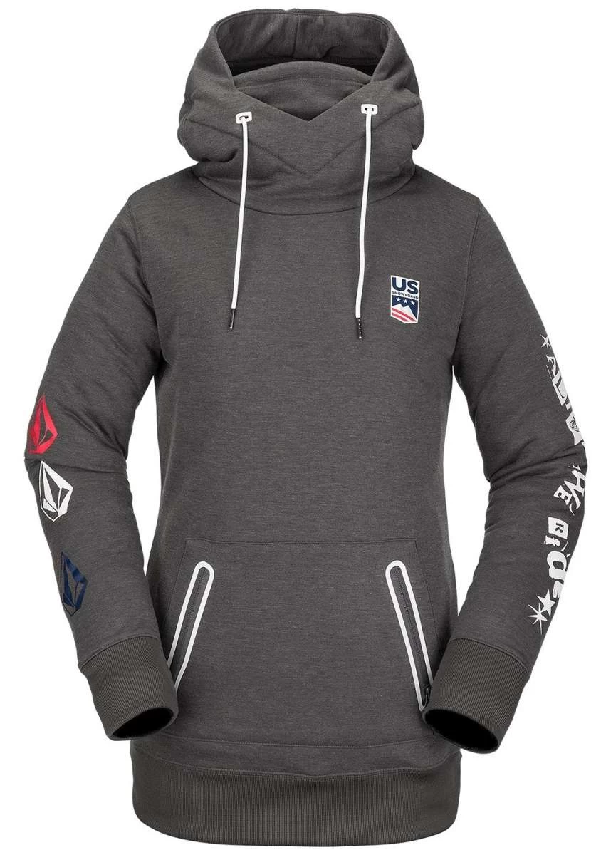 Volcom Ladies Polartec Ridin Hoodie 2021-2022 3 Volcom Ladies Polartec Ridin Hoodie 2021-2022